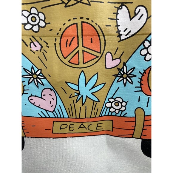 Peace Van Womens White Boho Unbranded Casual Tunic Top Size X-Large White - Picture 2 of 9